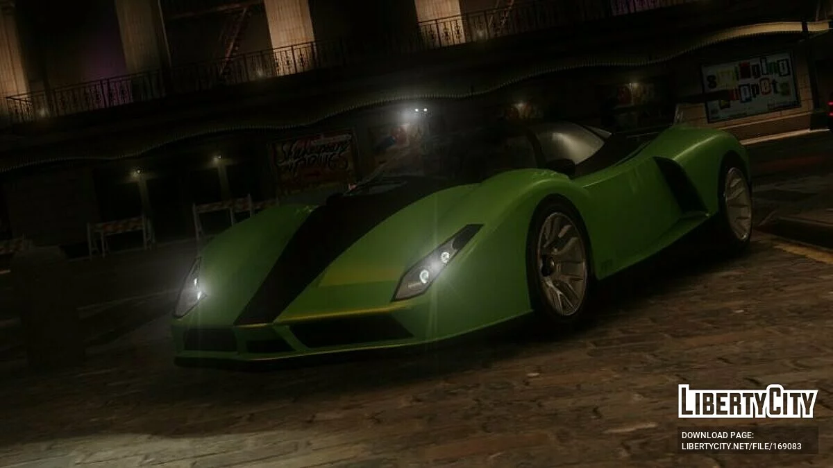 Grotti Cheetah [Tuning | Working steering wheel] / GTA 4