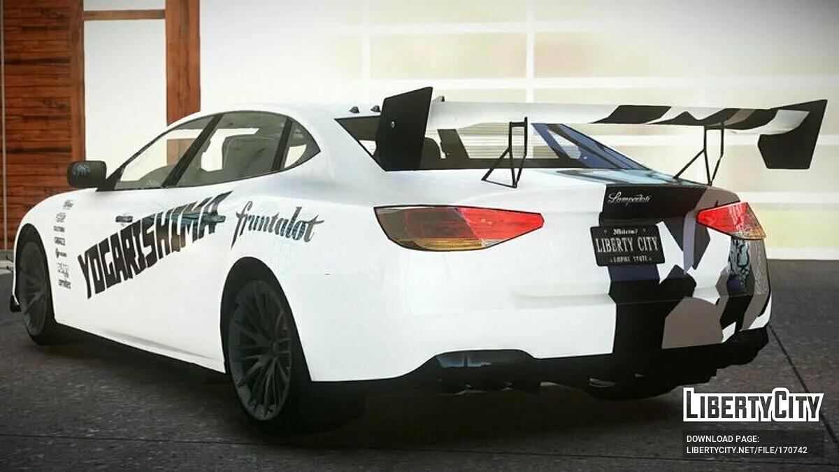 Lampadati Cinquemila [Working Steering Wheel \ Tuning \ Liveries] / GTA 4