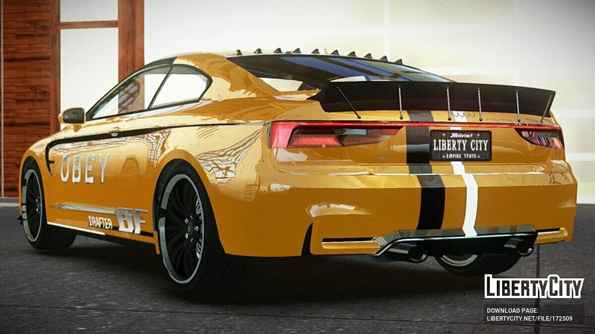 Obey 8F Drafter [Setir Berfungsi  Modifikasi  Warna] / GTA 4