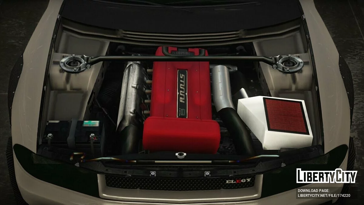 Annis Elegy Retro Custom [Setir Bergerak  Modifikasi  Warna] / GTA 4