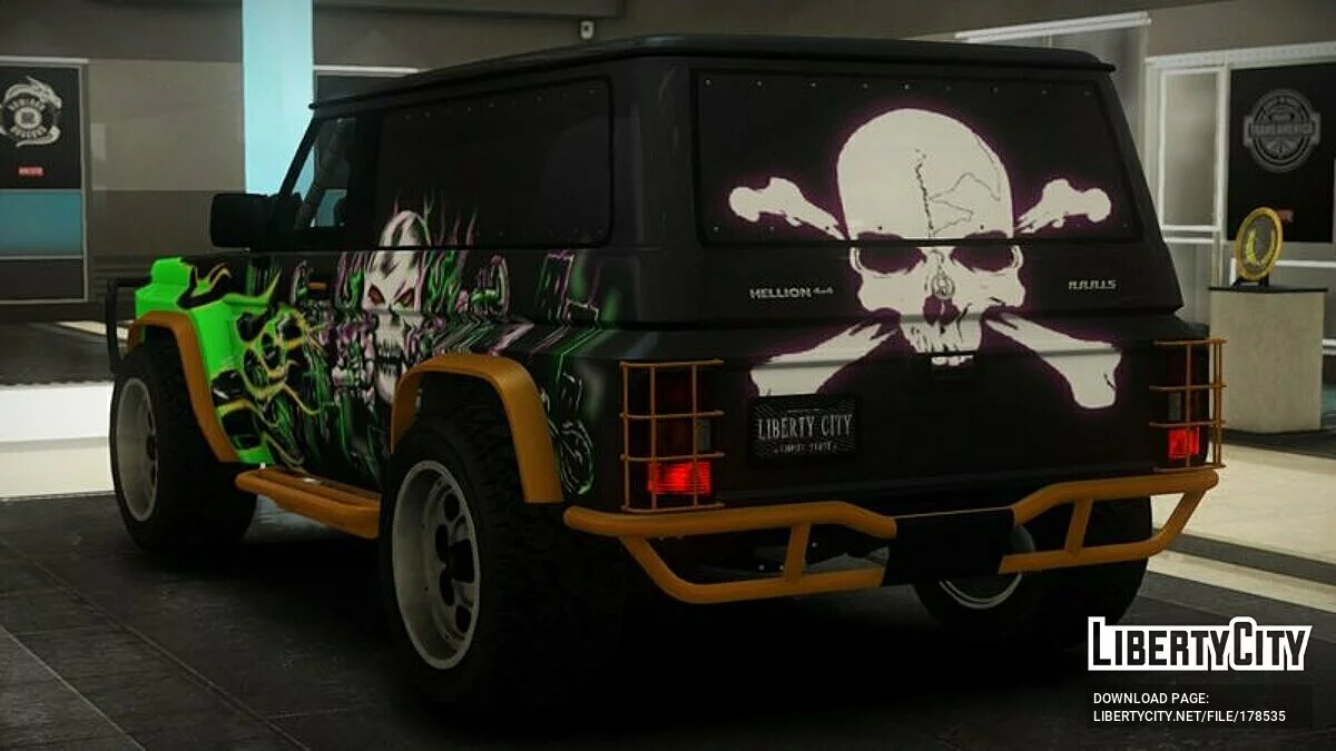 Annis Hellion [Volant Mobile \ Tuning \ Peintures] / GTA 4