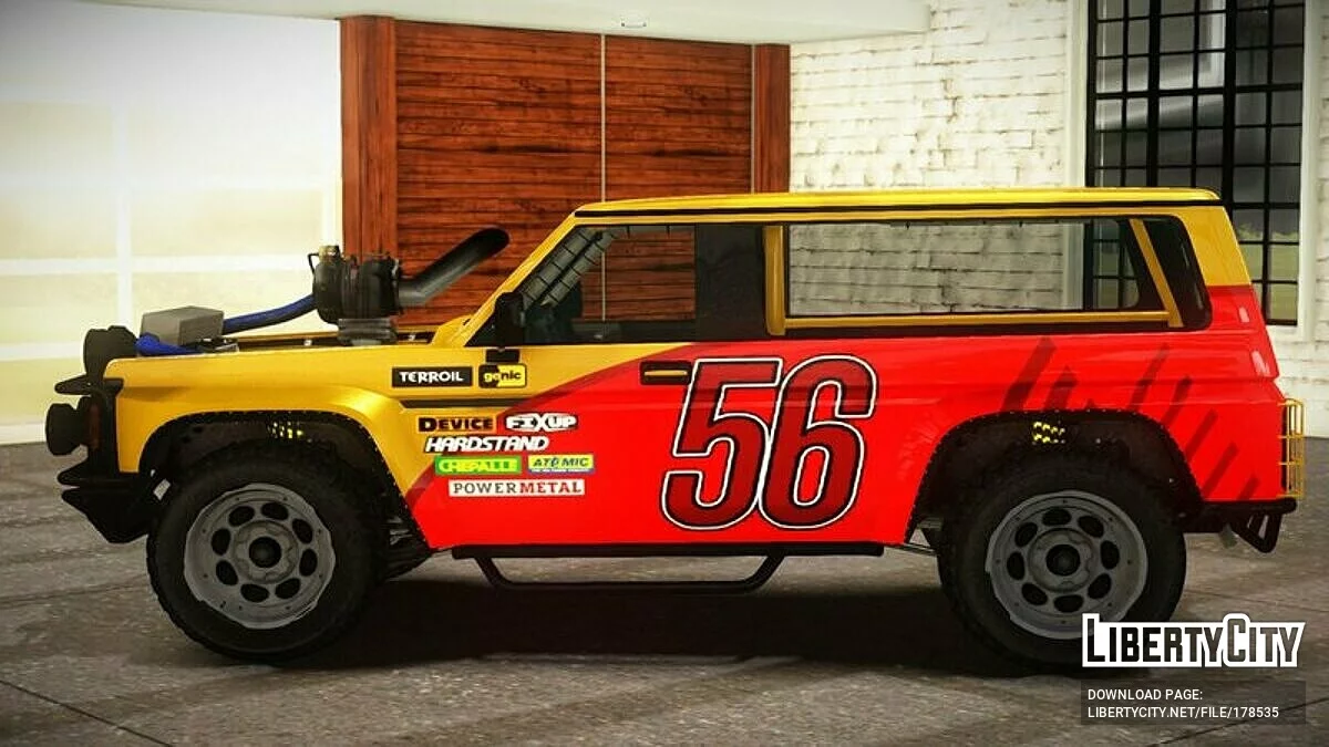 Annis Hellion [Volant Mobile \ Tuning \ Peintures] / GTA 4