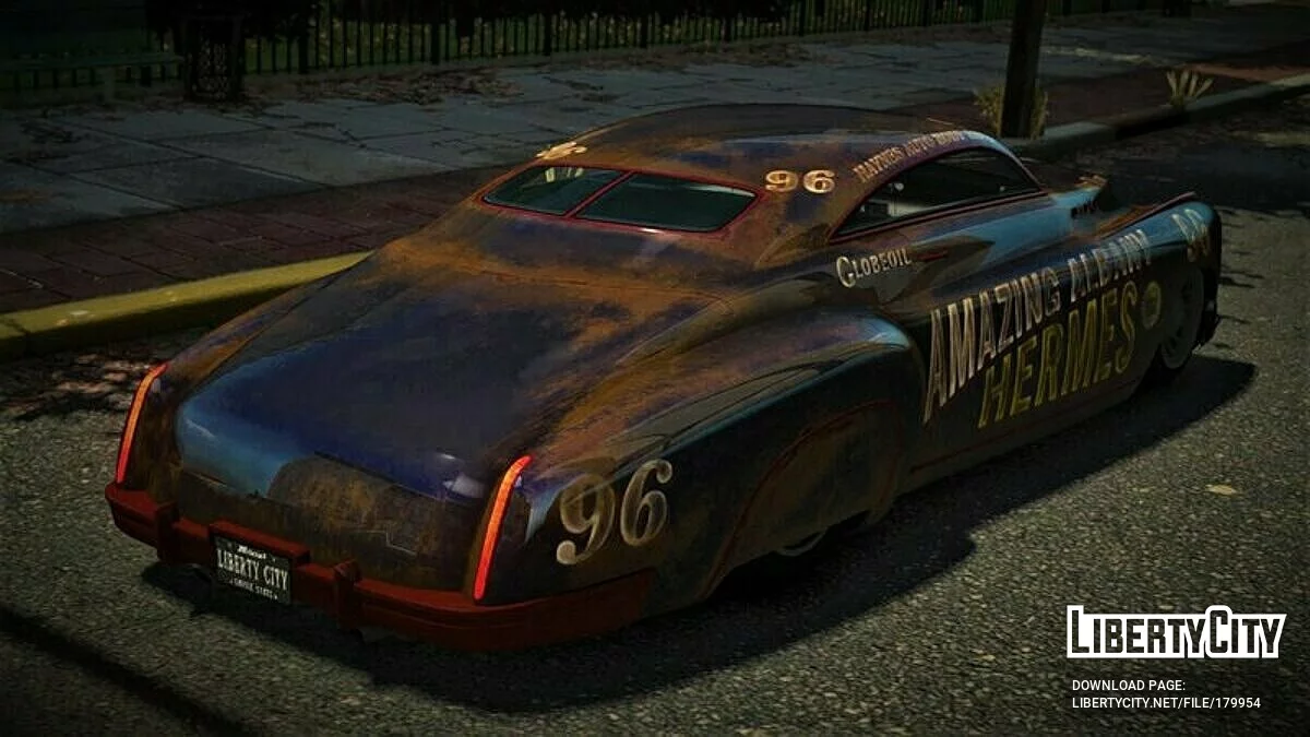 Albany Hermes [Рабочий руль \ Тюнинг \ Раскраски] / GTA 4