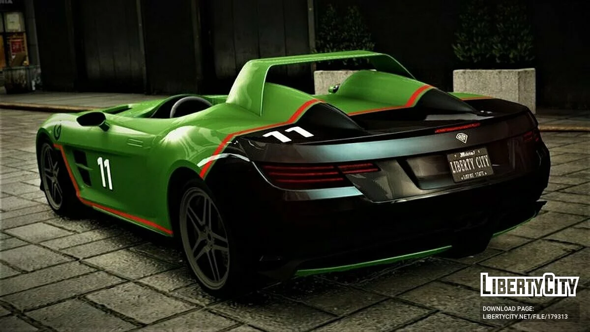 Benefactor SM722 [Volant Fonctionnel \ Tuning \ Peintures] / GTA 4