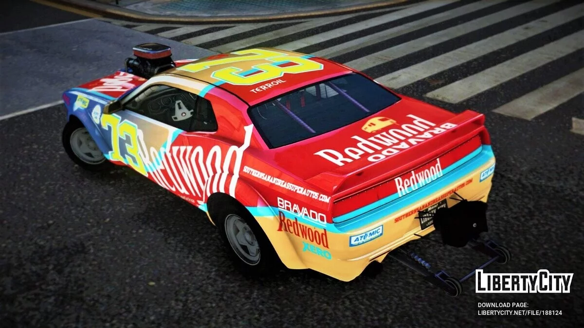 Bravado Gauntlet Hellfire / GTA 4