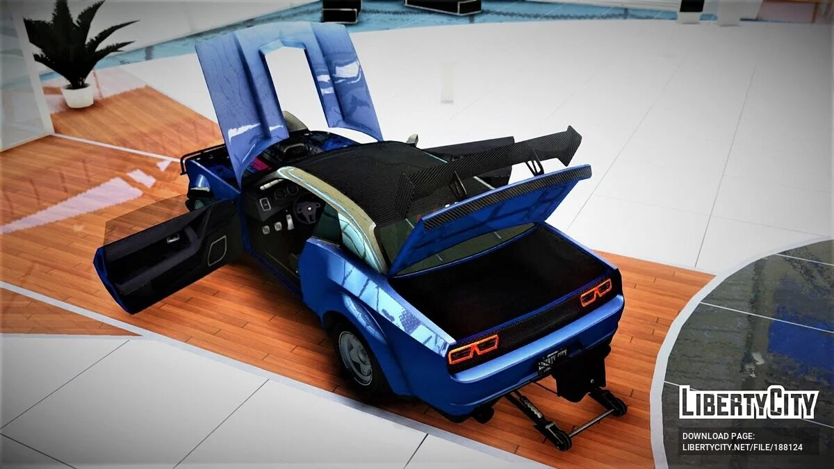Bravado Gauntlet Hellfire / GTA 4