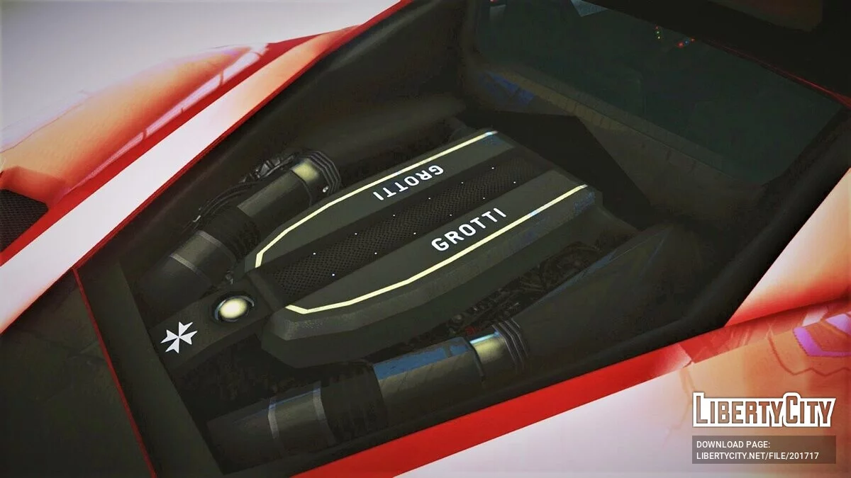 Grotti Turismo Omaggio [Tuning / Addon / Replace / Moving Steering Wheel / 22 Liveries / LQ] / GTA 4