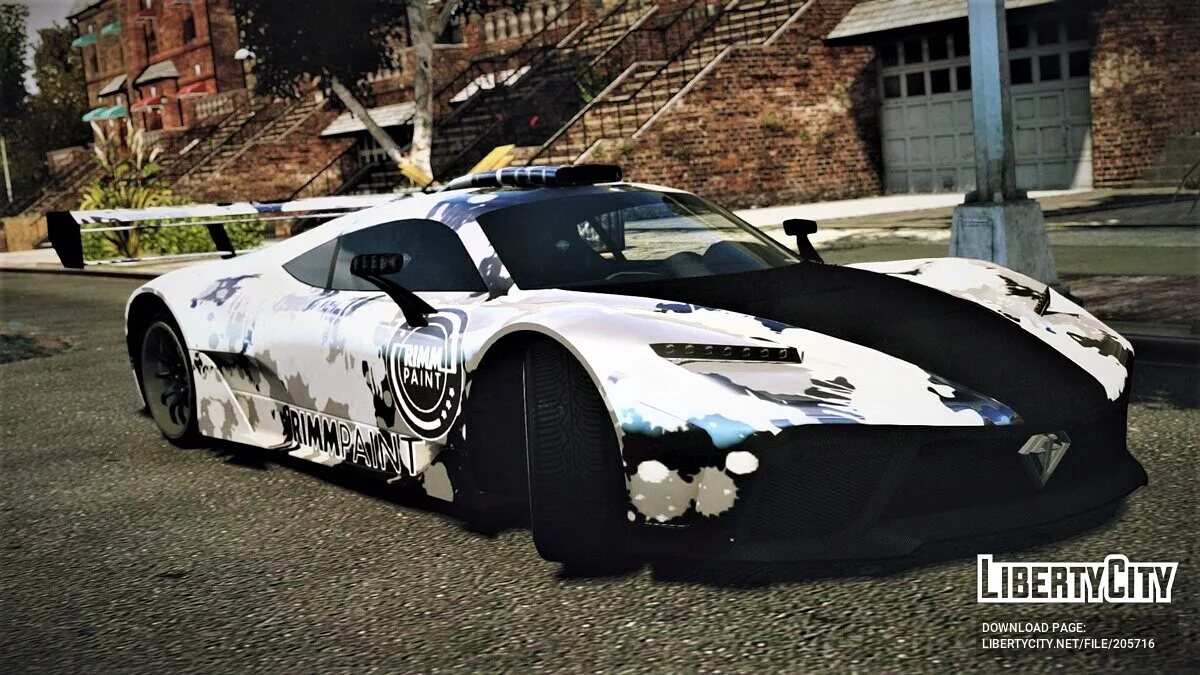 Benefactor Krieger [附加 / 替换 / 移动方向盘 / 10 涂装 / LQ] / GTA 4