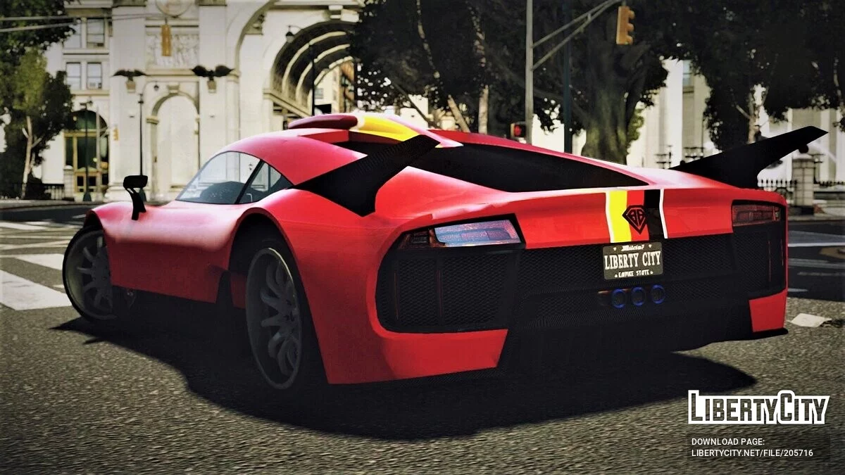 Benefactor Krieger [附加 / 替换 / 移动方向盘 / 10 涂装 / LQ] / GTA 4