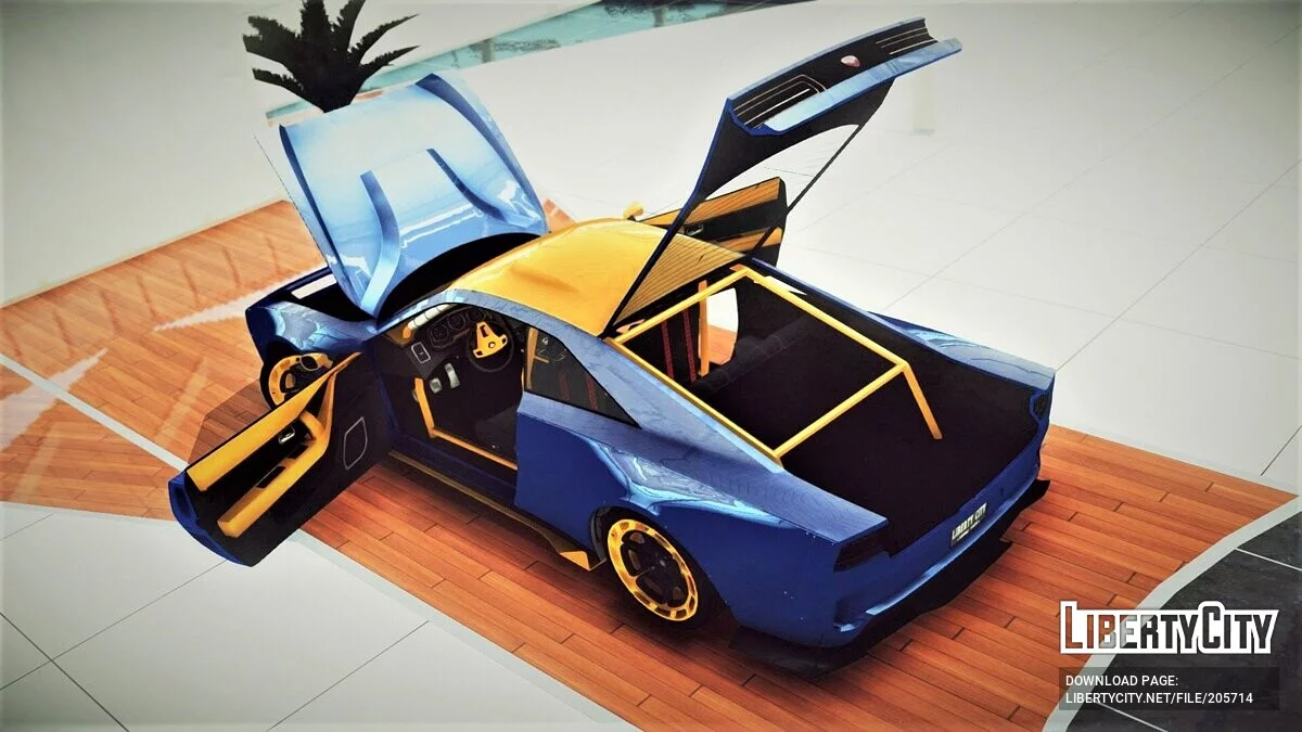 Bravado Buffalo EVX [附加 / 替换 / 移动方向盘 / 10 种涂装 / LQ] / GTA 4