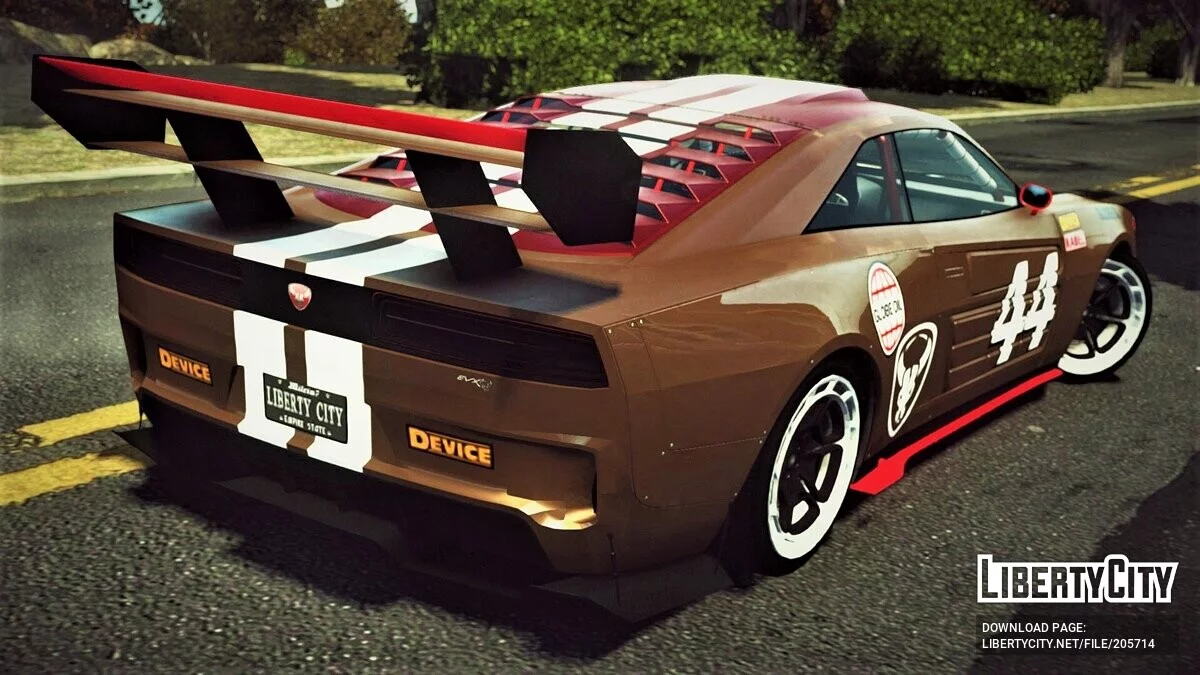 Bravado Buffalo EVX [附加 / 替换 / 移动方向盘 / 10 种涂装 / LQ] / GTA 4