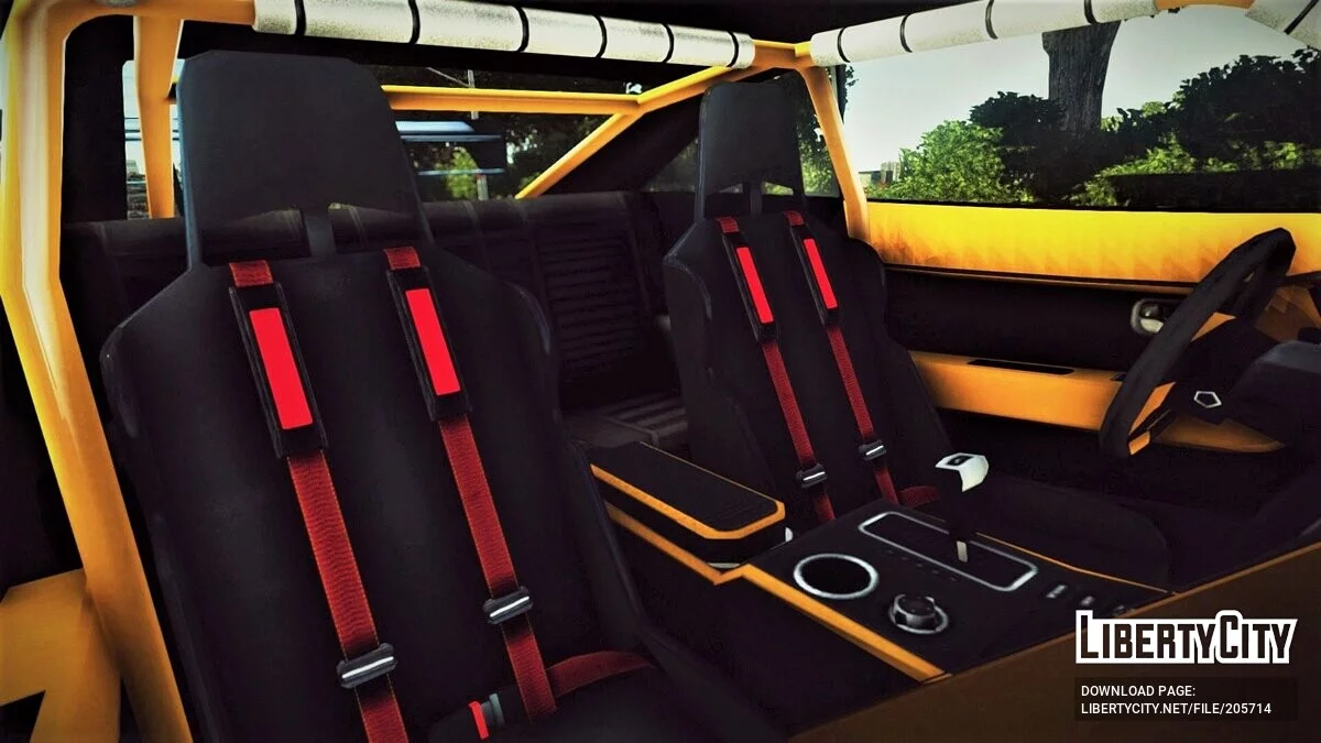 Bravado Buffalo EVX [附加 / 替换 / 移动方向盘 / 10 种涂装 / LQ] / GTA 4