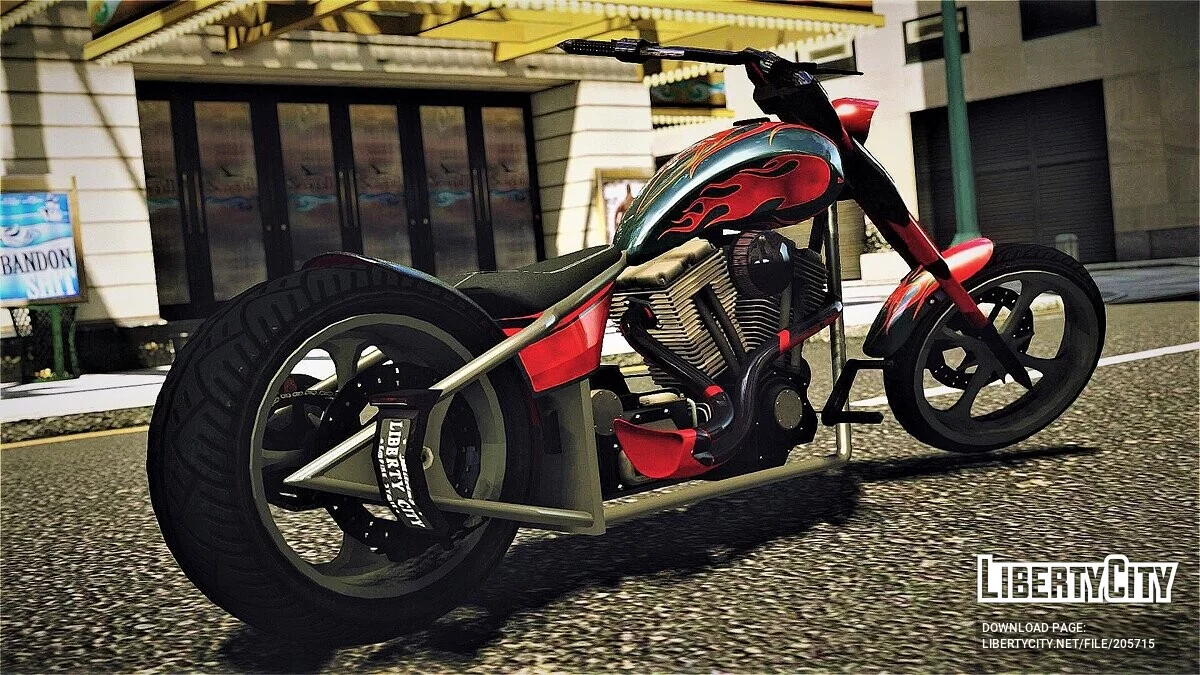 Liberty City Cycles Avarus [附加 / 替换 / 18 涂装 / LQ] / GTA 4