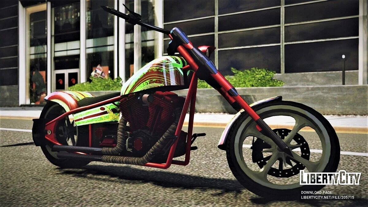 Liberty City Cycles Avarus [附加 / 替换 / 18 涂装 / LQ] / GTA 4