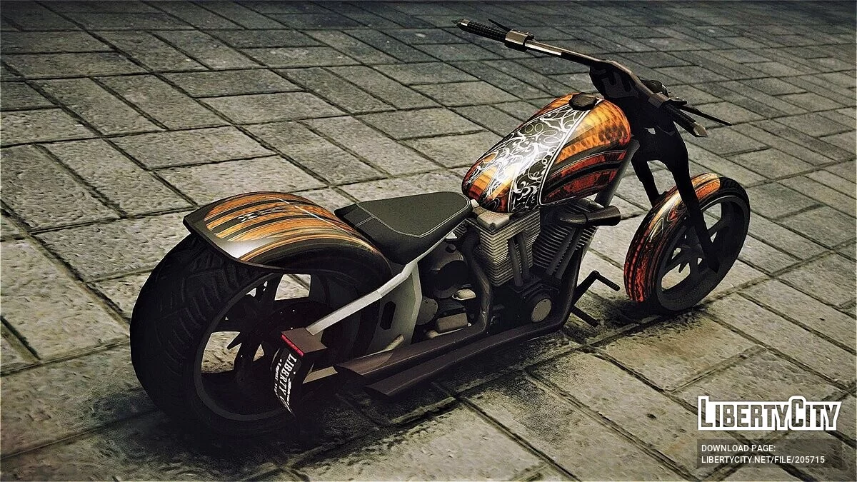 Liberty City Cycles Avarus [附加 / 替换 / 18 涂装 / LQ] / GTA 4