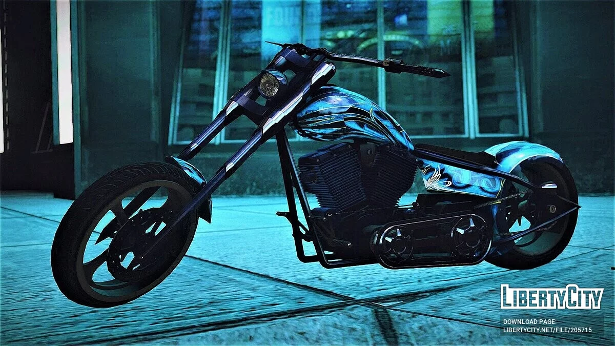 Liberty City Cycles Avarus [附加 / 替换 / 18 涂装 / LQ] / GTA 4