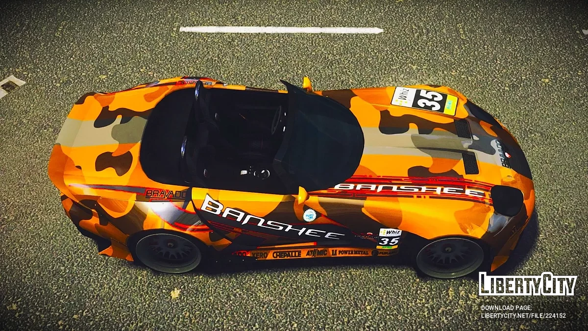 Bravado Banshee 900R [Addon / Рабочий руль / 9 раскрасок / LQ] / جي تي إيه 4