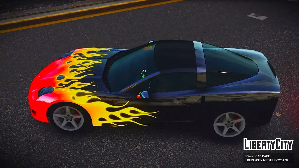 Invetero Coquette D5 [Addon / Moving Steering Wheel / 10 Liveries / LQ] / GTA 4