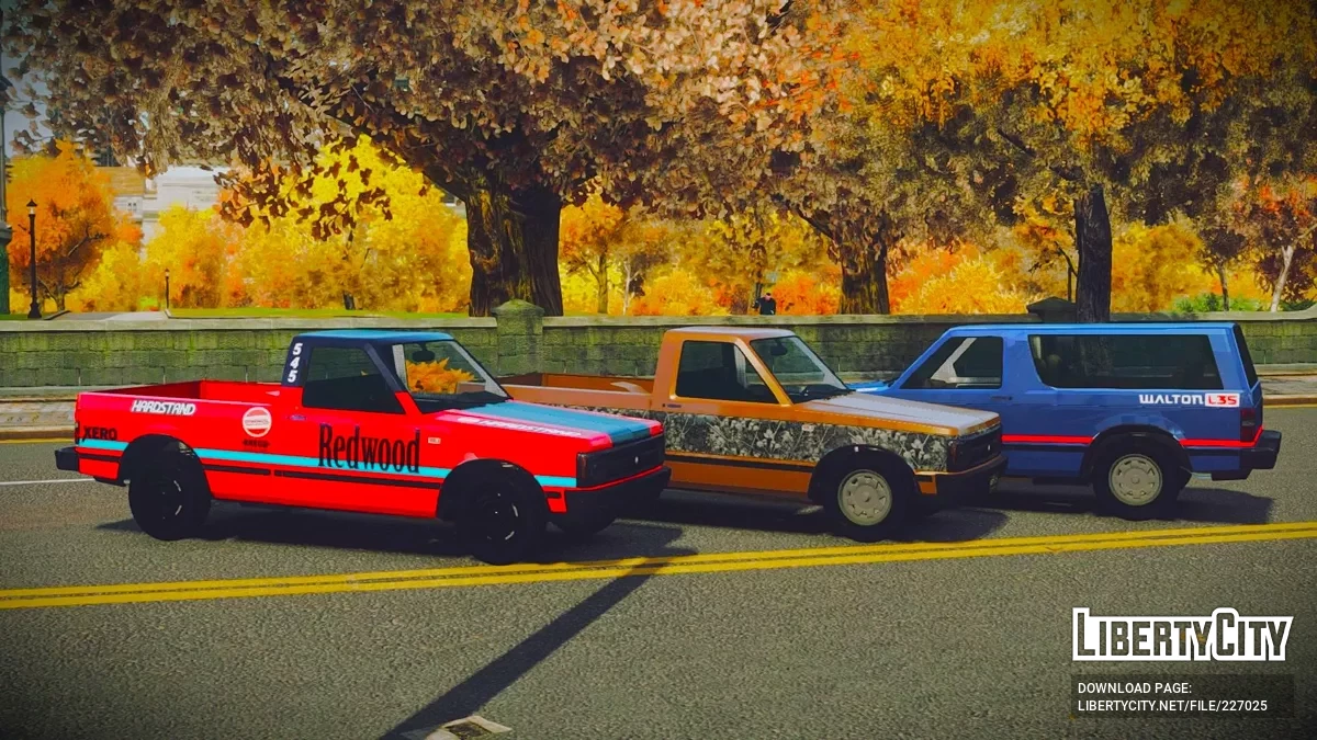 Paquete Declasse Walton L35 [Addon / Volante Móvil / 12 Liveries / LQ] / GTA 4