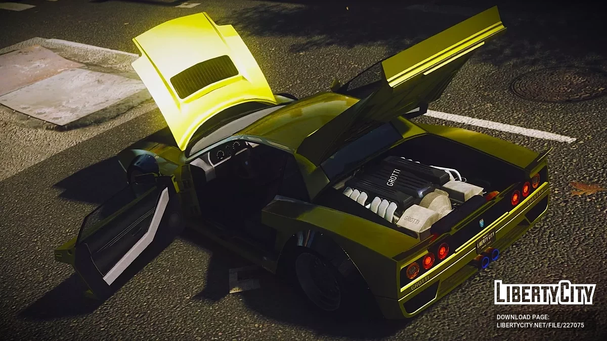 غروتي LSCM شيتا كلاسيك [إضافة / عجلة قيادة متحركة / 1 تصميم / جودة منخفضة] / جي تي إيه 4