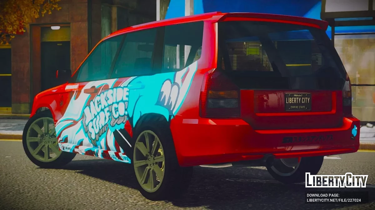 Karin Woodlander [Addon / Volante Móvil / 10 Liveries / LQ] / GTA 4