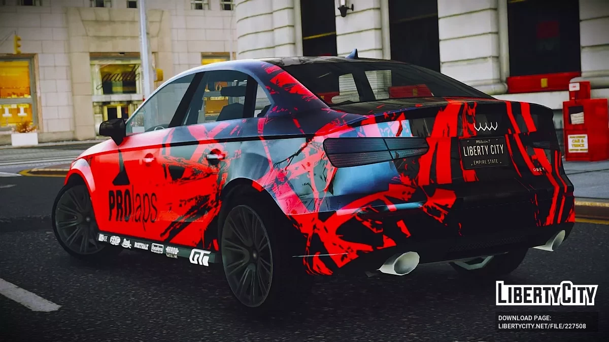 Obey Tailgater S [附加  移动方向盘  15种涂装  低质量] / GTA 4