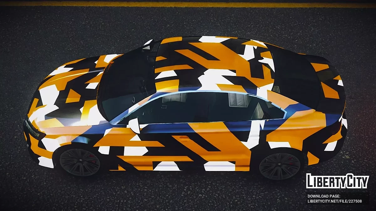 Obey Tailgater S [附加  移动方向盘  15种涂装  低质量] / GTA 4