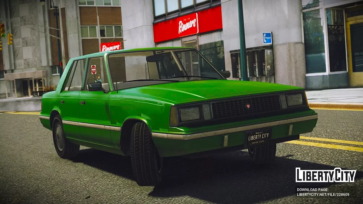 برفادو ليبرا سيدان [إضافة / عجلة قيادة متحركة / جودة منخفضة] / جي تي إيه 4