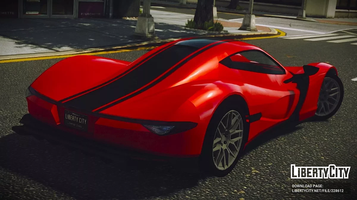 奥弗洛德铃鸟 [附加 / 移动方向盘 / 10种涂装 / 低质量] / GTA 4