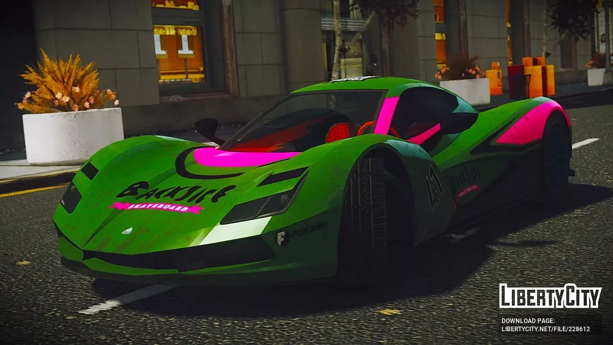 奥弗洛德铃鸟 [附加 / 移动方向盘 / 10种涂装 / 低质量] / GTA 4