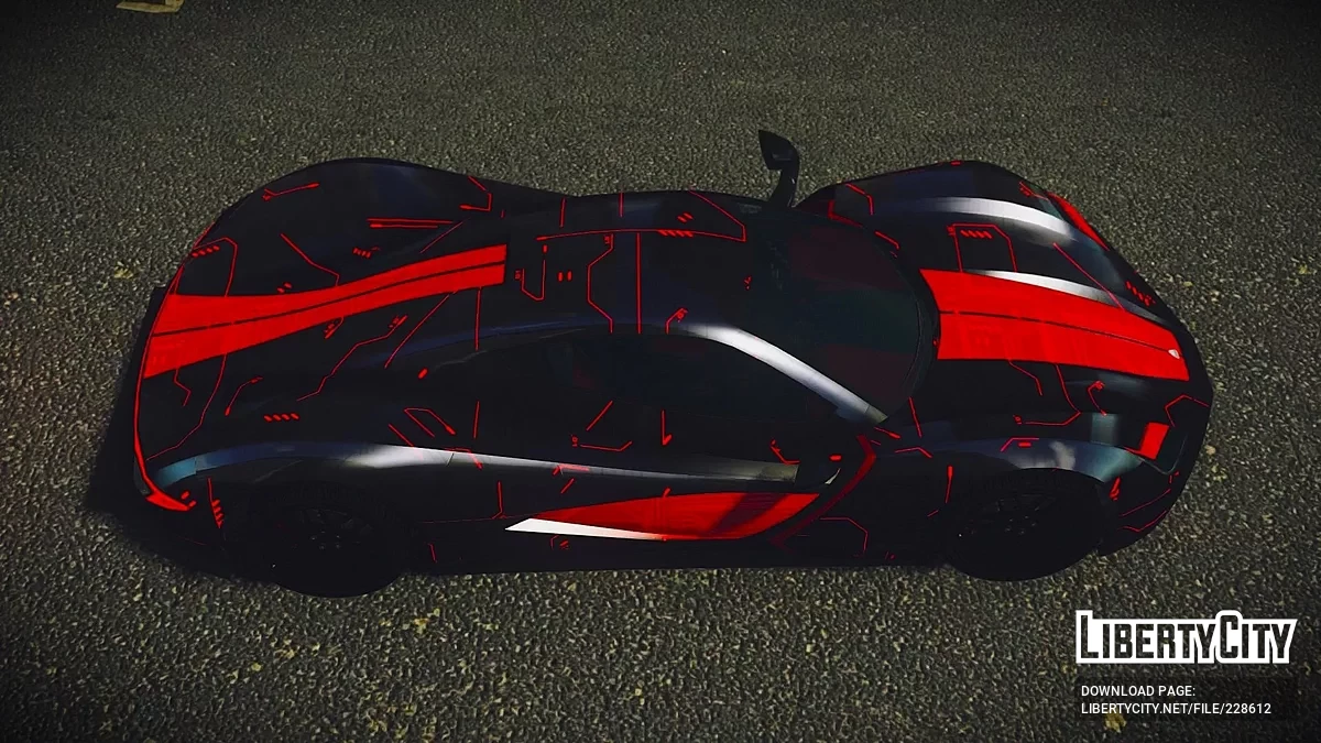 奥弗洛德铃鸟 [附加 / 移动方向盘 / 10种涂装 / 低质量] / GTA 4