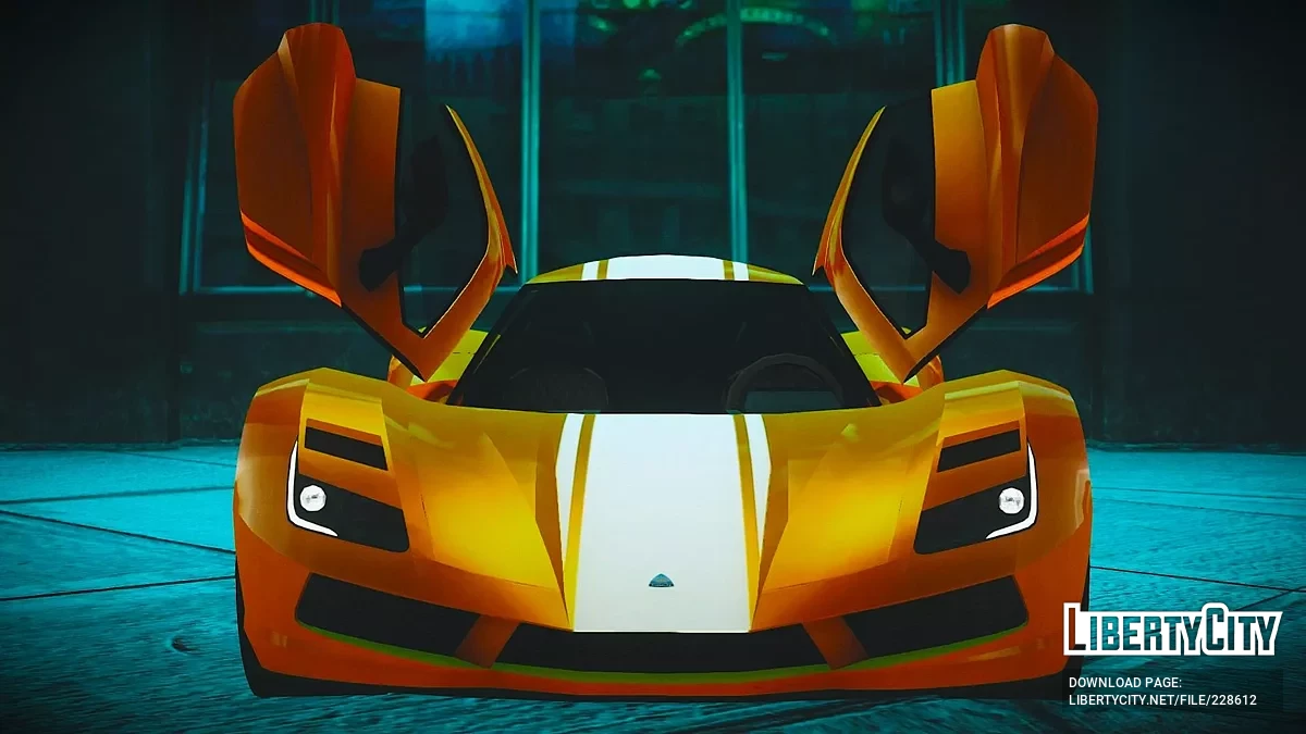 奥弗洛德铃鸟 [附加 / 移动方向盘 / 10种涂装 / 低质量] / GTA 4