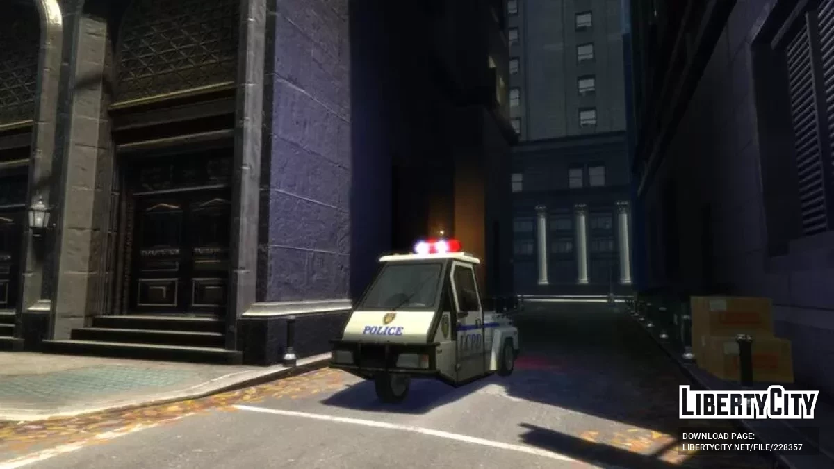 Robin (Véhicule de Contrôle de Stationnement) / GTA 4