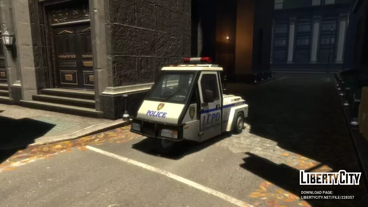 Robin (Véhicule de Contrôle de Stationnement) / GTA 4