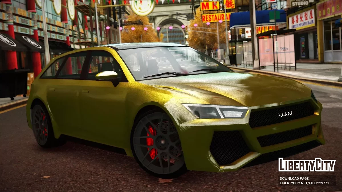 Obey Argento [Addon / Moving Steering Wheel] / GTA 4