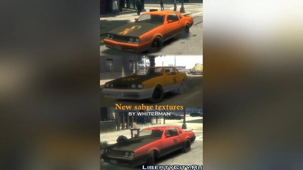 New Saber Textures / GTA 4