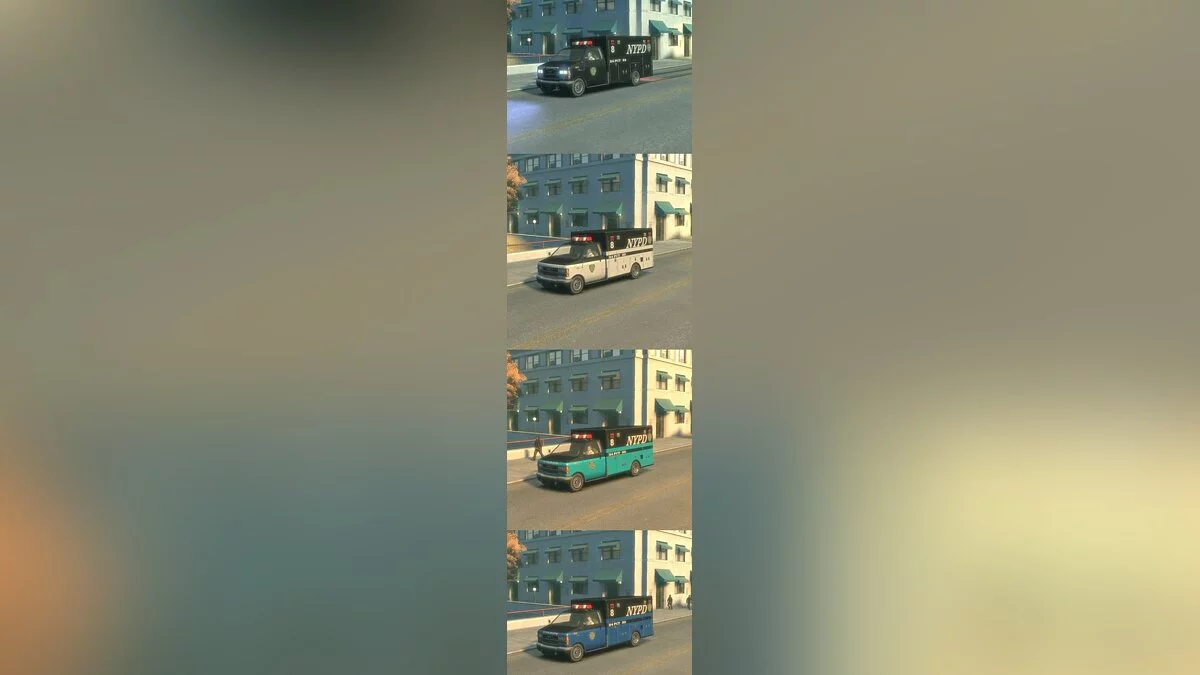 Police NYPD Van v1.2 / GTA 4