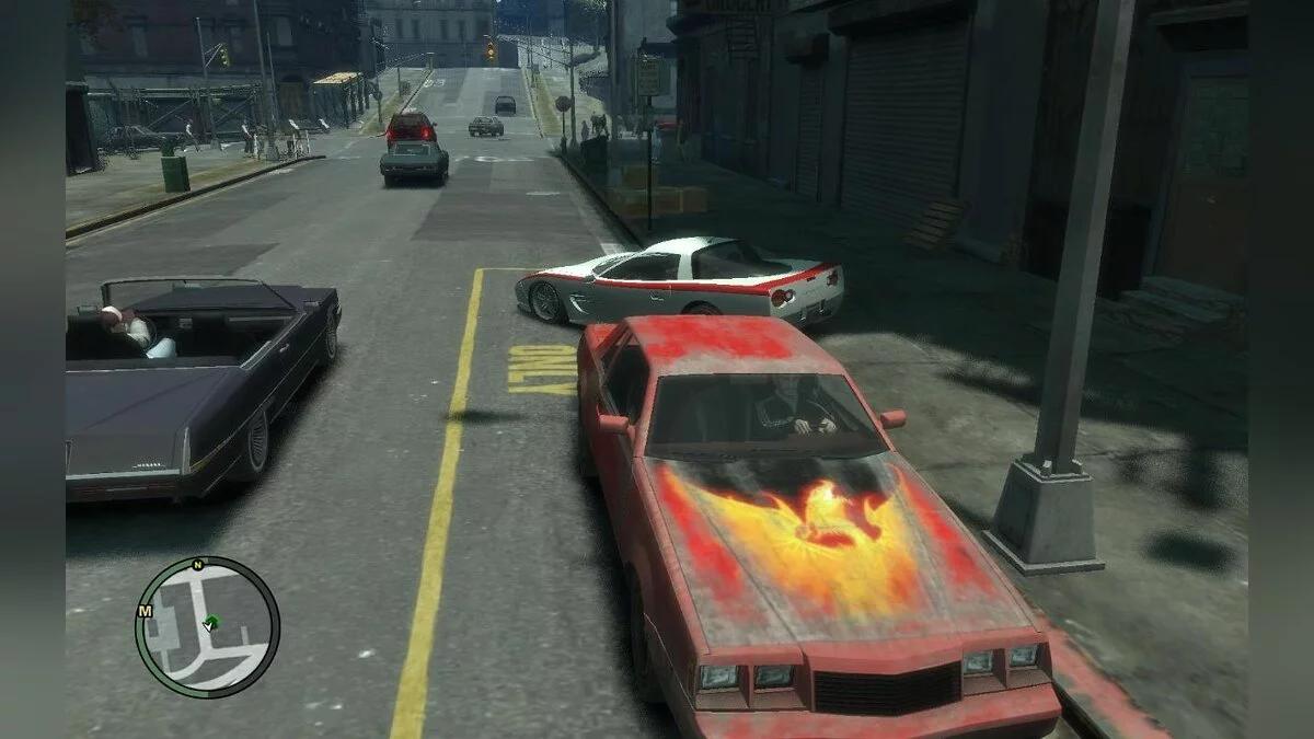 Flaming Bird Paint Job / GTA 4