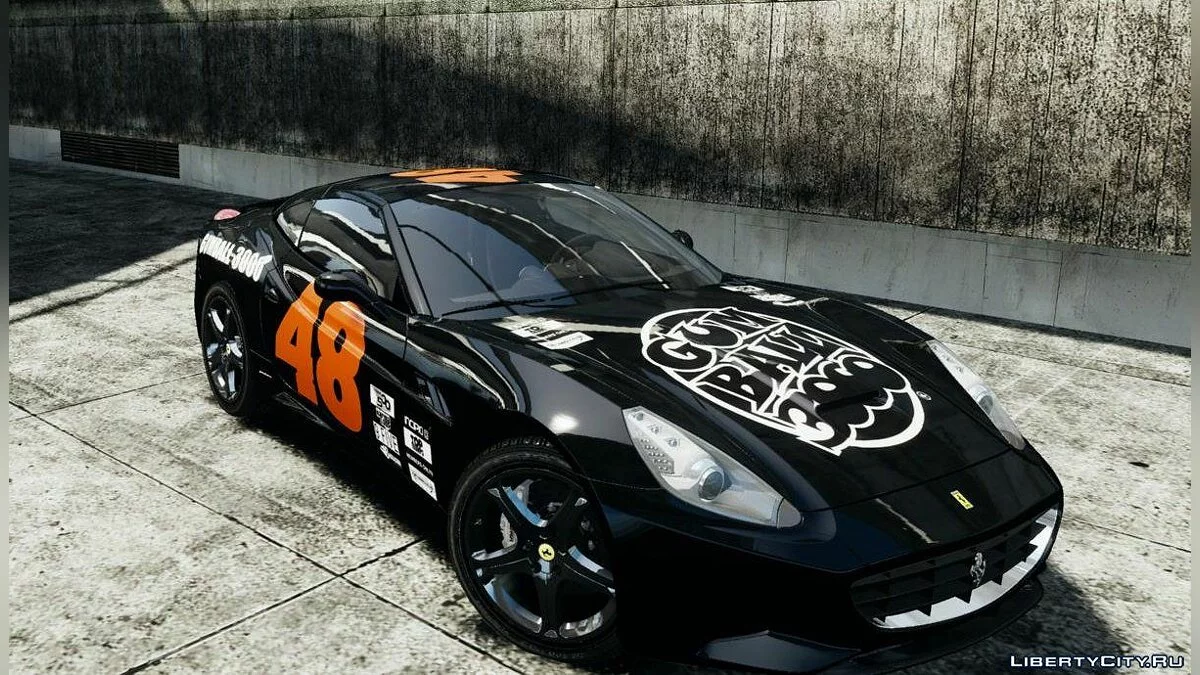 2009 Ferrari California v2 Gumball 3000 Paintjob / GTA 4