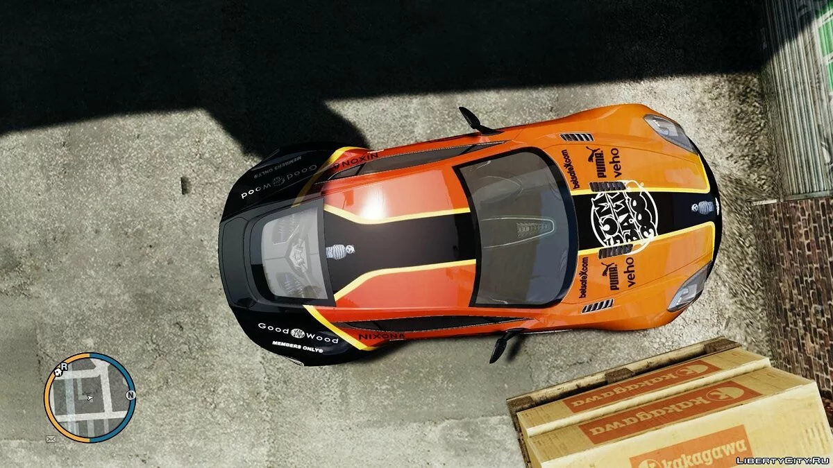 2010 Aston Martin One-77 Gumball 3000 Розфарбування / GTA 4