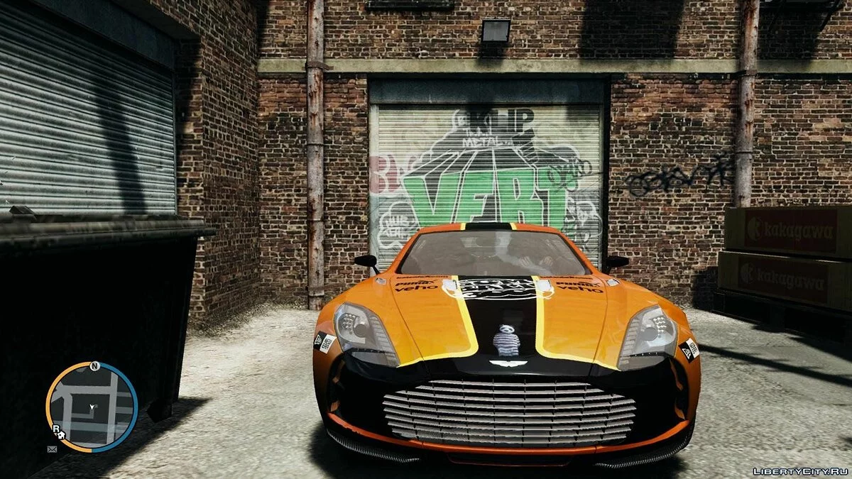 2010 Aston Martin One-77 Gumball 3000 Розфарбування / GTA 4