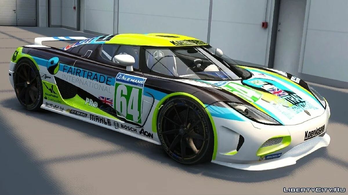 Koenigsegg Agera FairTrade Paintjob / GTA 4