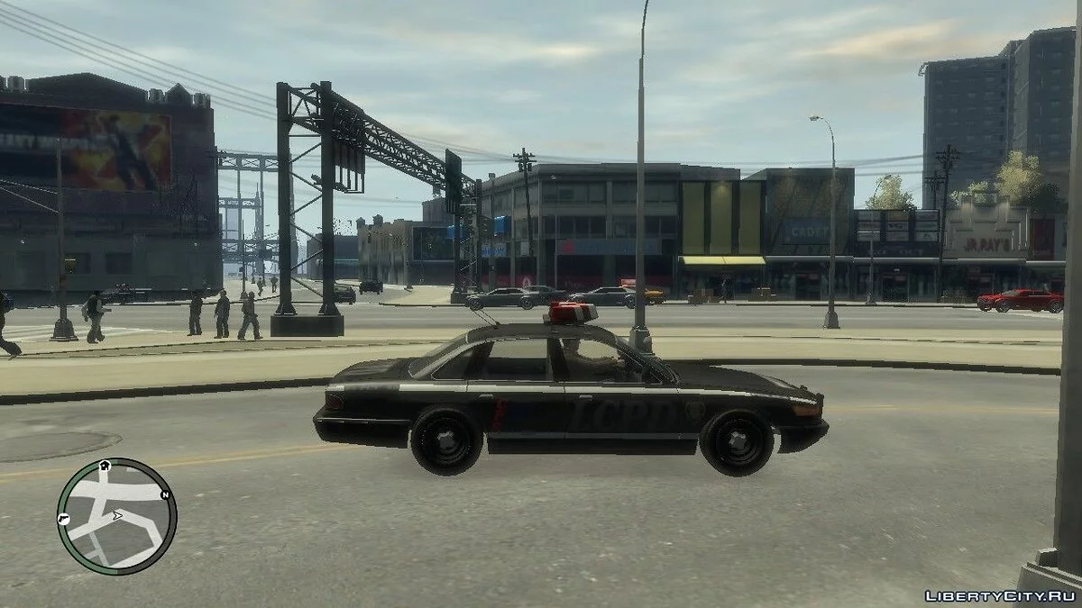 ألوان سيارات الشرطة كما في GTA Chinatown Wars / جي تي إيه 4