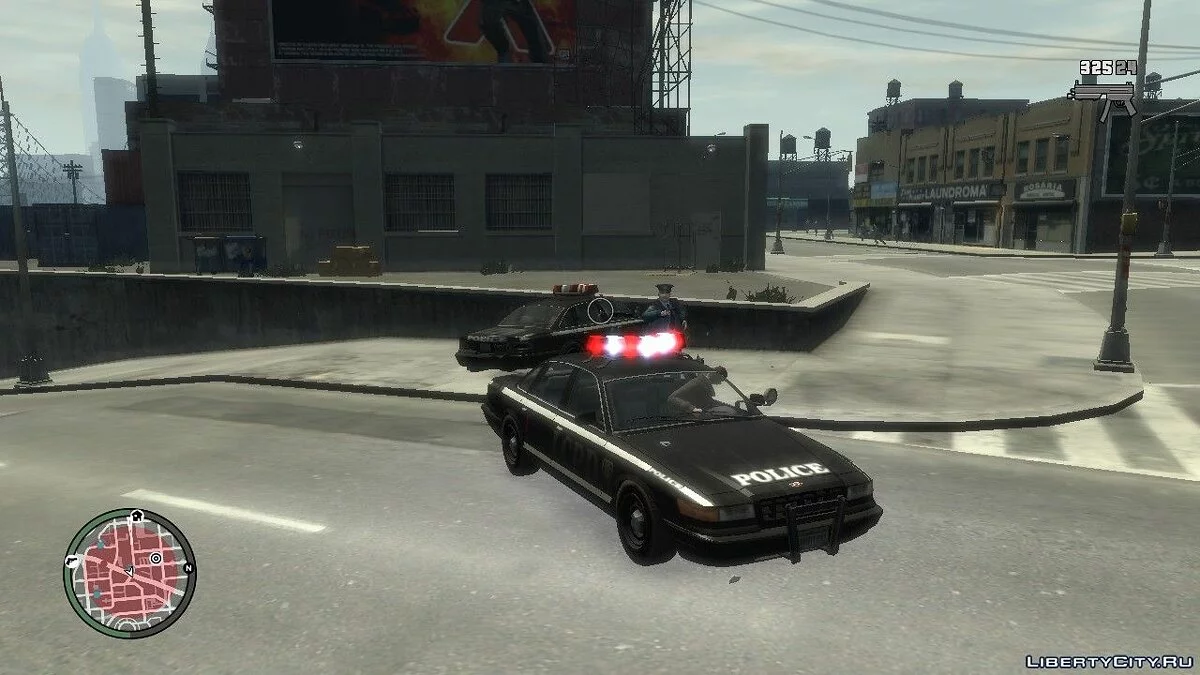 ألوان سيارات الشرطة كما في GTA Chinatown Wars / جي تي إيه 4