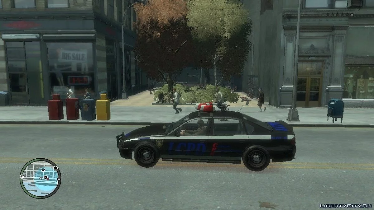 ألوان سيارات الشرطة كما في GTA Chinatown Wars / جي تي إيه 4