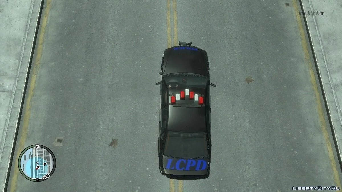 ألوان سيارات الشرطة كما في GTA Chinatown Wars / جي تي إيه 4