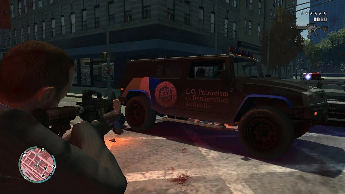 Neue Farben auf Polizeiautos / GTA 4