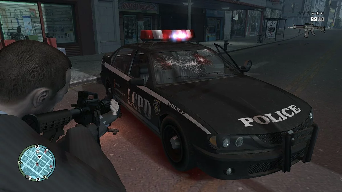 Neue Farben auf Polizeiautos / GTA 4