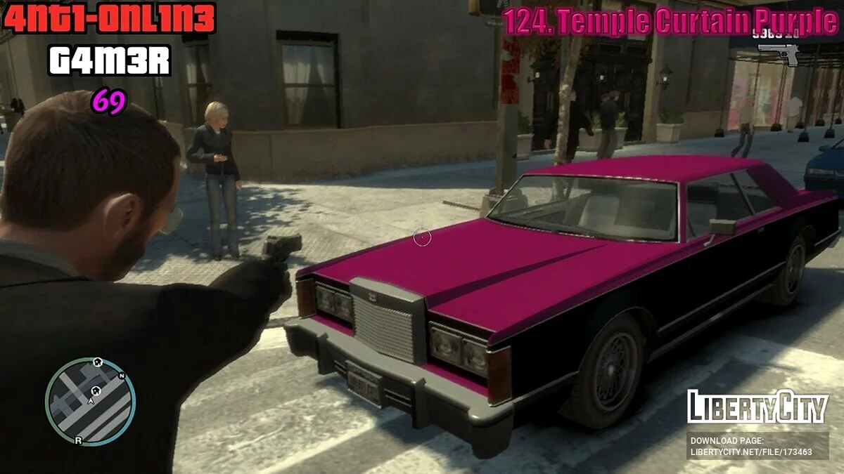 Нові змінені кольори для транспортних засобів / GTA 4
