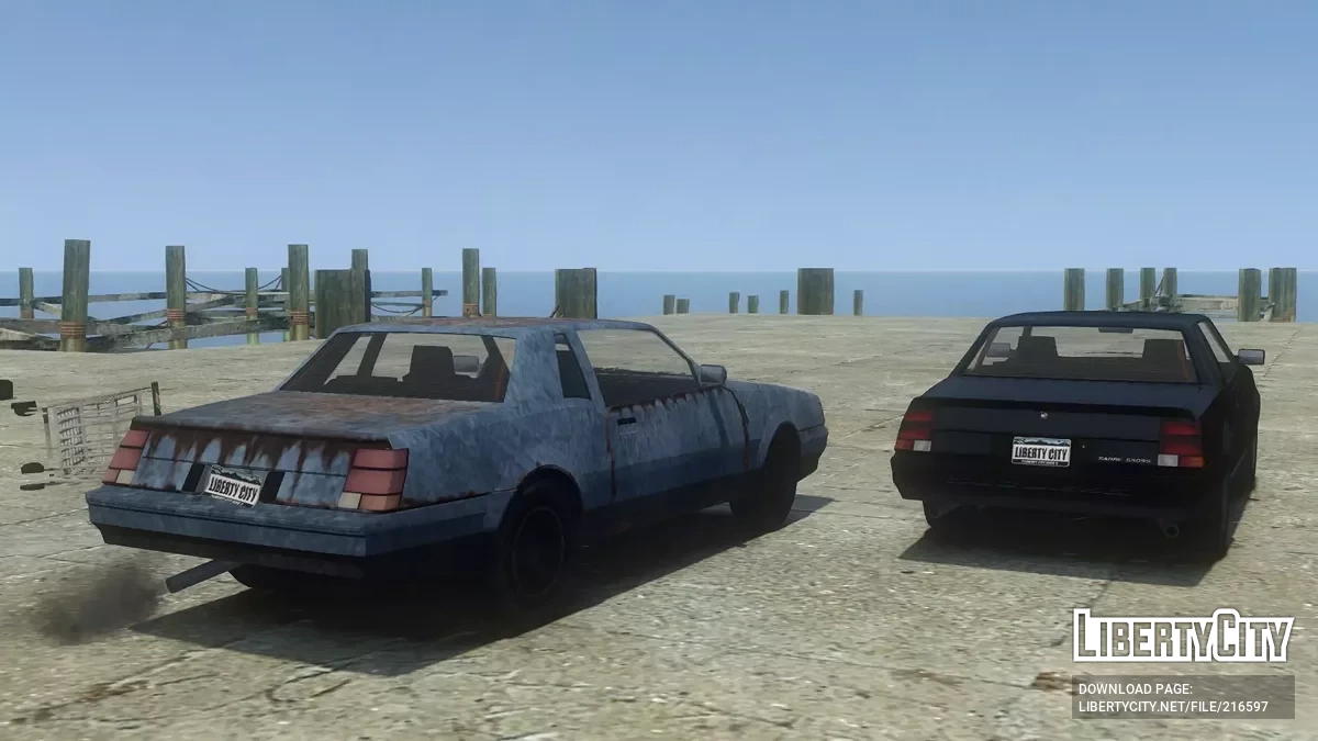 Realistic muddy headlights for collapses / GTA 4